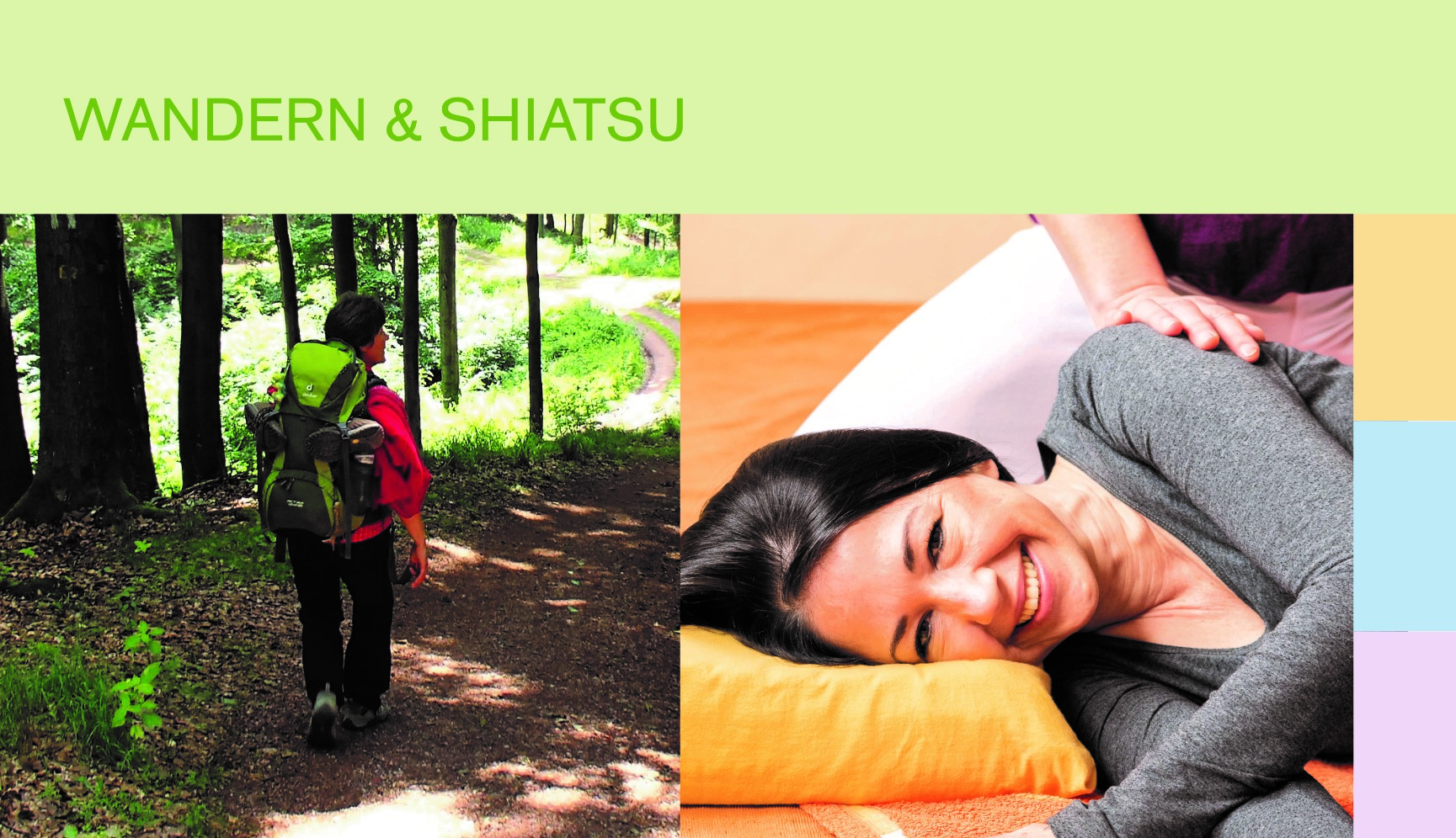 Wandern und Shiatsu