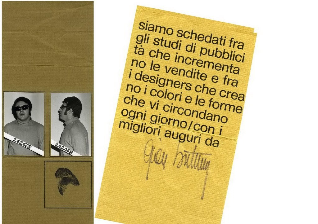 Gian Butturini, grafico pubblicitario.