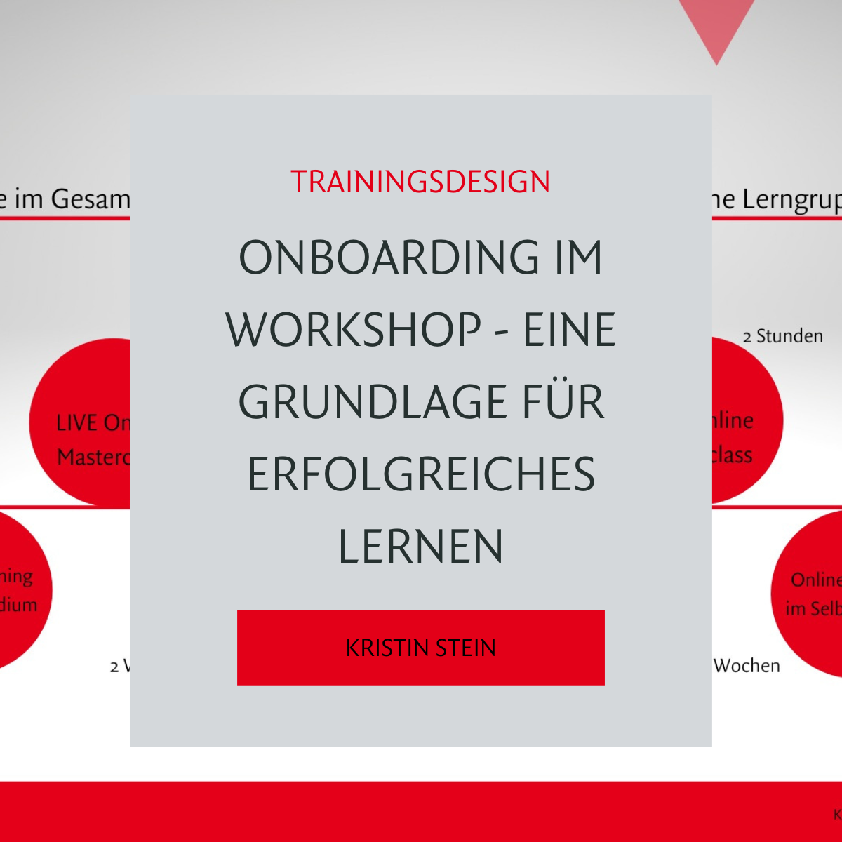 Onboarding im Workshop - eine Grundlage für erfolgreiches Lernen