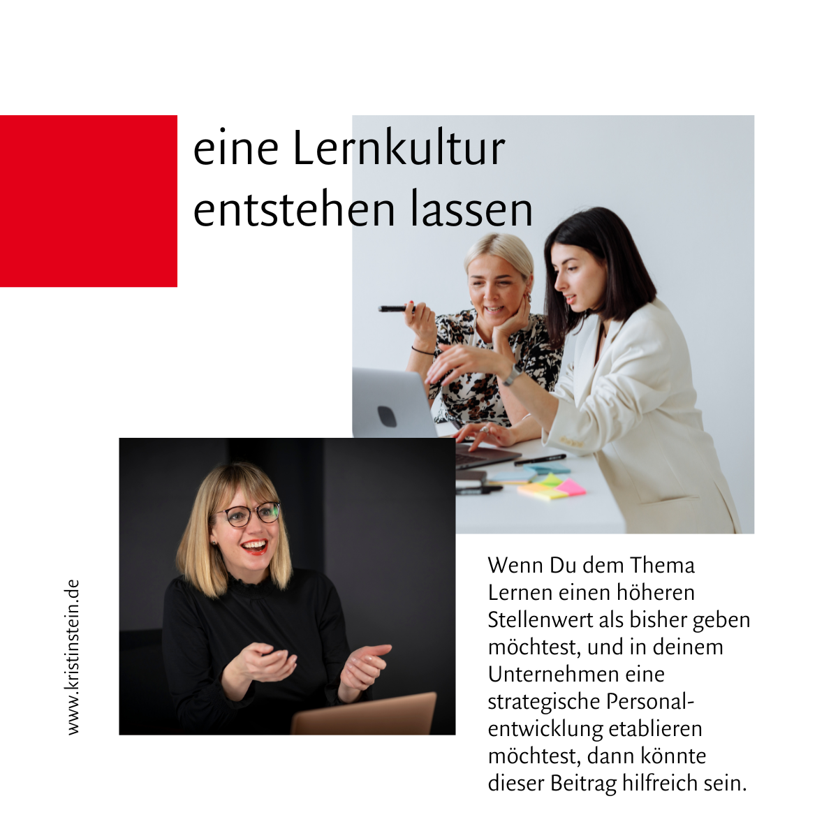 Eine Lernkultur entstehen lassen