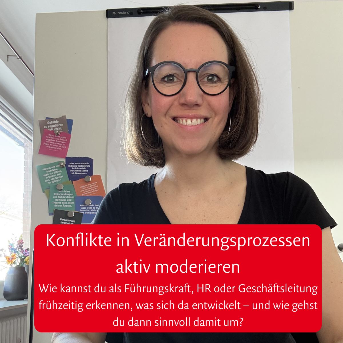 Konflikte in Veränderungsprozessen aktiv moderieren