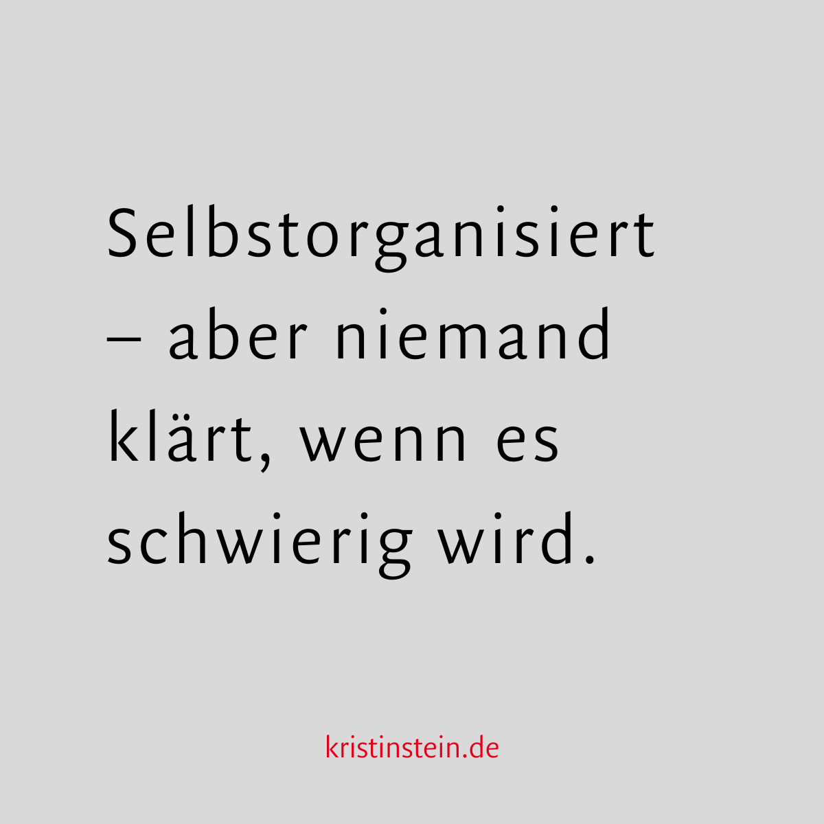 Selbstorganisierte Teams und ungelöste Konflikte - Warum flache Hierarchien Führung nicht überflüssig machen