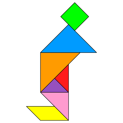 Tangram Kneeling