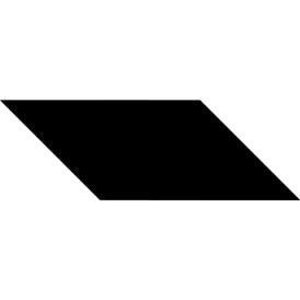 Tangram puzzle 79 : Parallelogram - Visit http://www.tangram-channel.com/ to see the solution to this Tangram