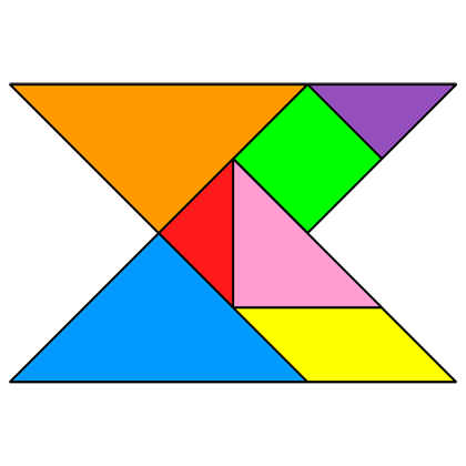 Tangram Concave polygon