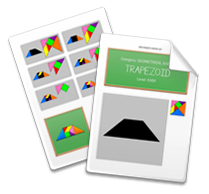 Printable Tangram Worksheet page