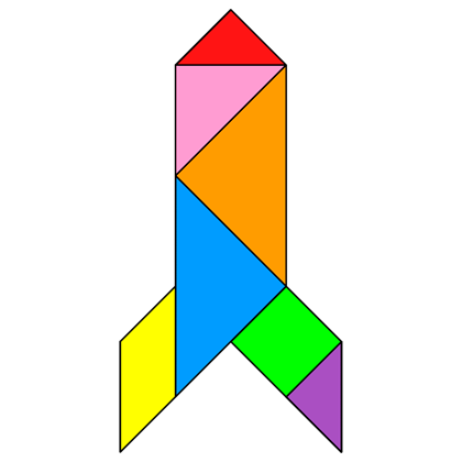 Tangram Rocket