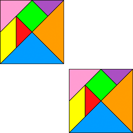 2 tangrams