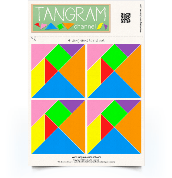 Tangrams to cut out Providing teachers and pupils with tangram activities