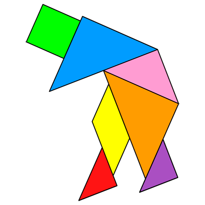 Tangram Old Man