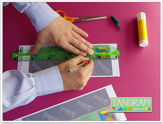 DIY - Tangram Memory Game - Tutorial Picture #4 - www.tangram-channel.com