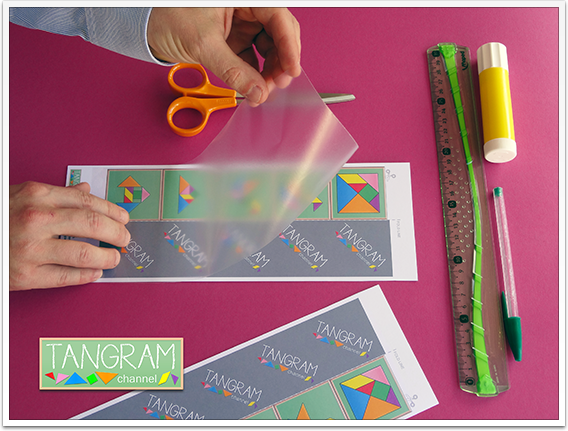 DIY - Tangram Memory Game - Tutorial Picture #3 - www.tangram-channel.com