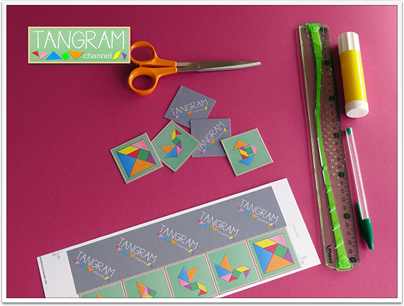 DIY - Tangram Memory Game - Tutorial Picture #8 - www.tangram-channel.com