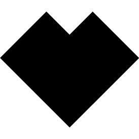 Tangram puzzle 60 : Heart - Visit http://www.tangram-channel.com/ to see the solution to this Tangram