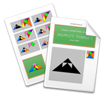 Printable Tangram Worksheet page