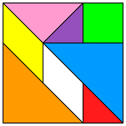 Tangram Incomplete square 13