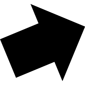 Tangram puzzle 19 : Arrow 3 - Visit http://www.tangram-channel.com/ to see the solution to this Tangram