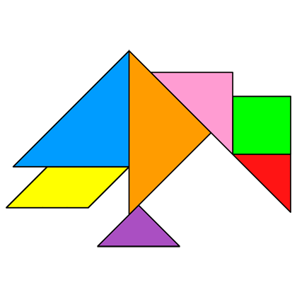 Tangram Crow