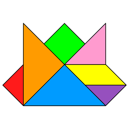 Tangram Crown