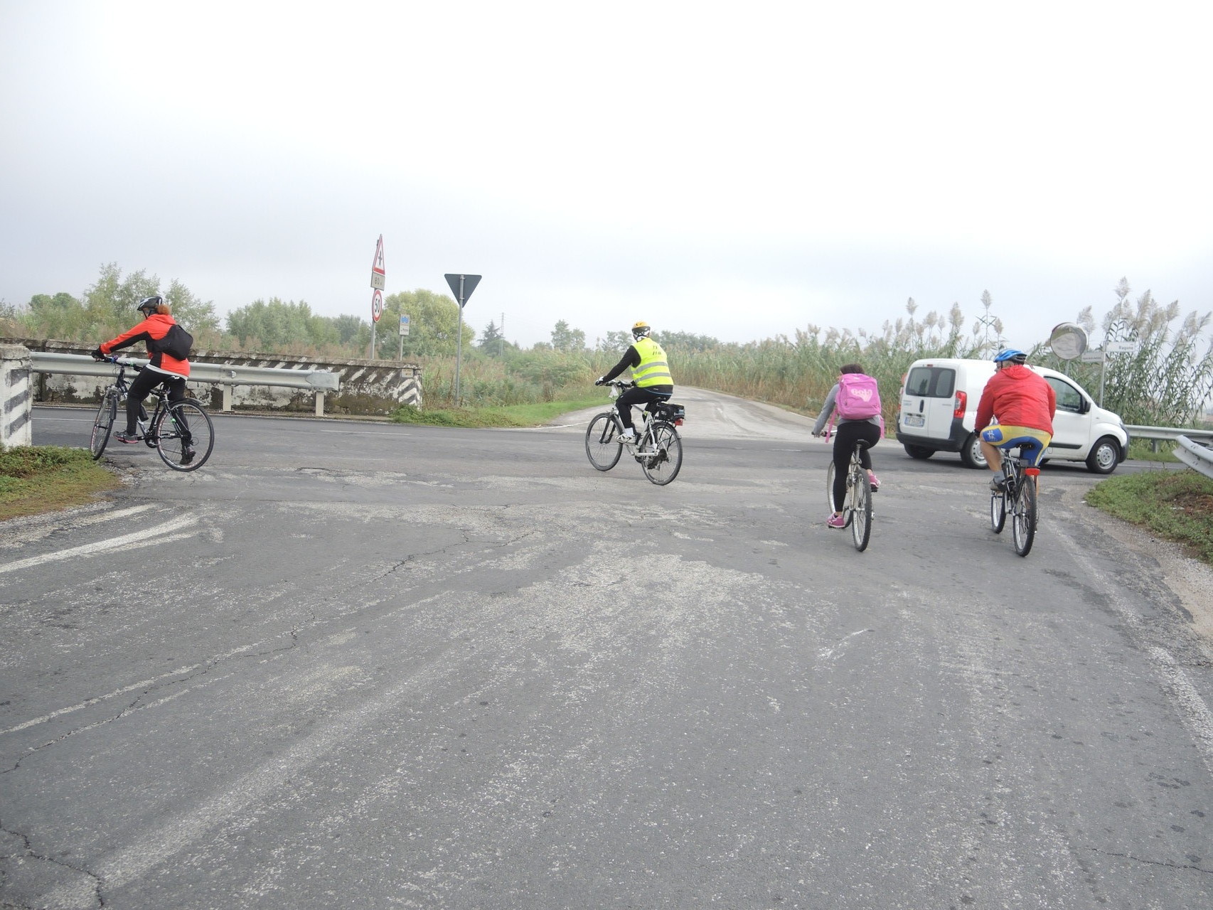 in bici da S. Pancrazio a Russi