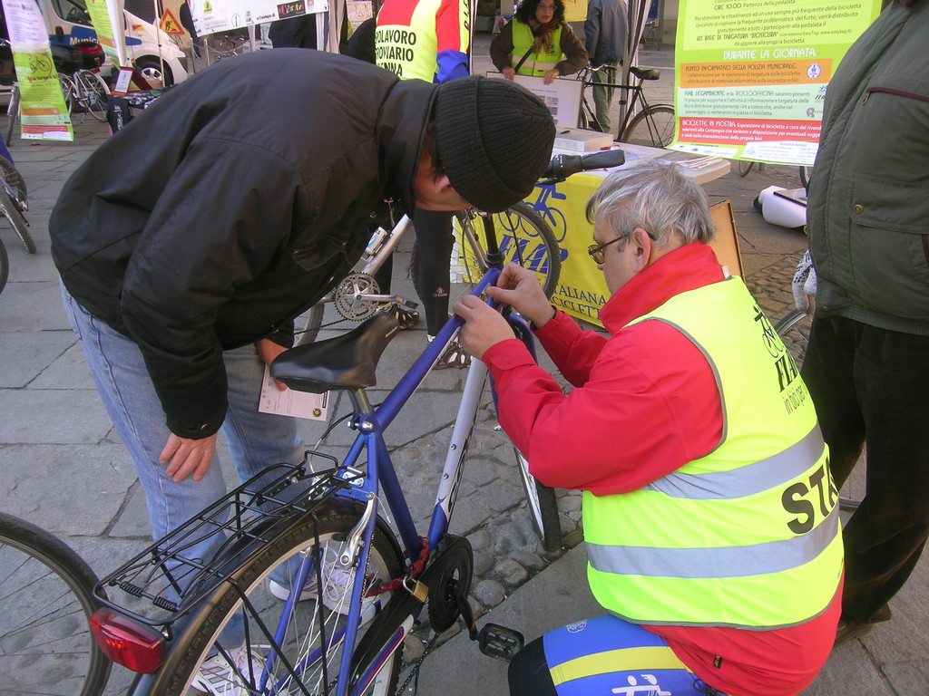 targatura delle bici