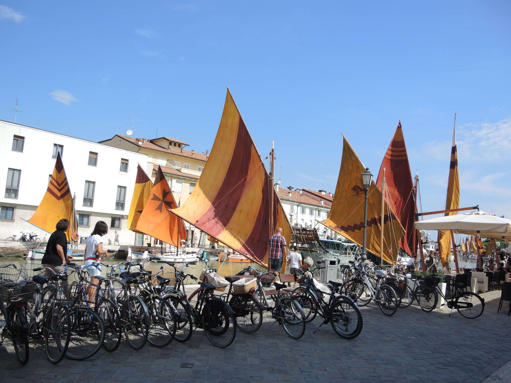 arrivo a Cesenatico