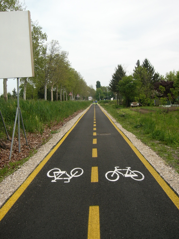 Sulla ciclabile Cervignano - Aquileia