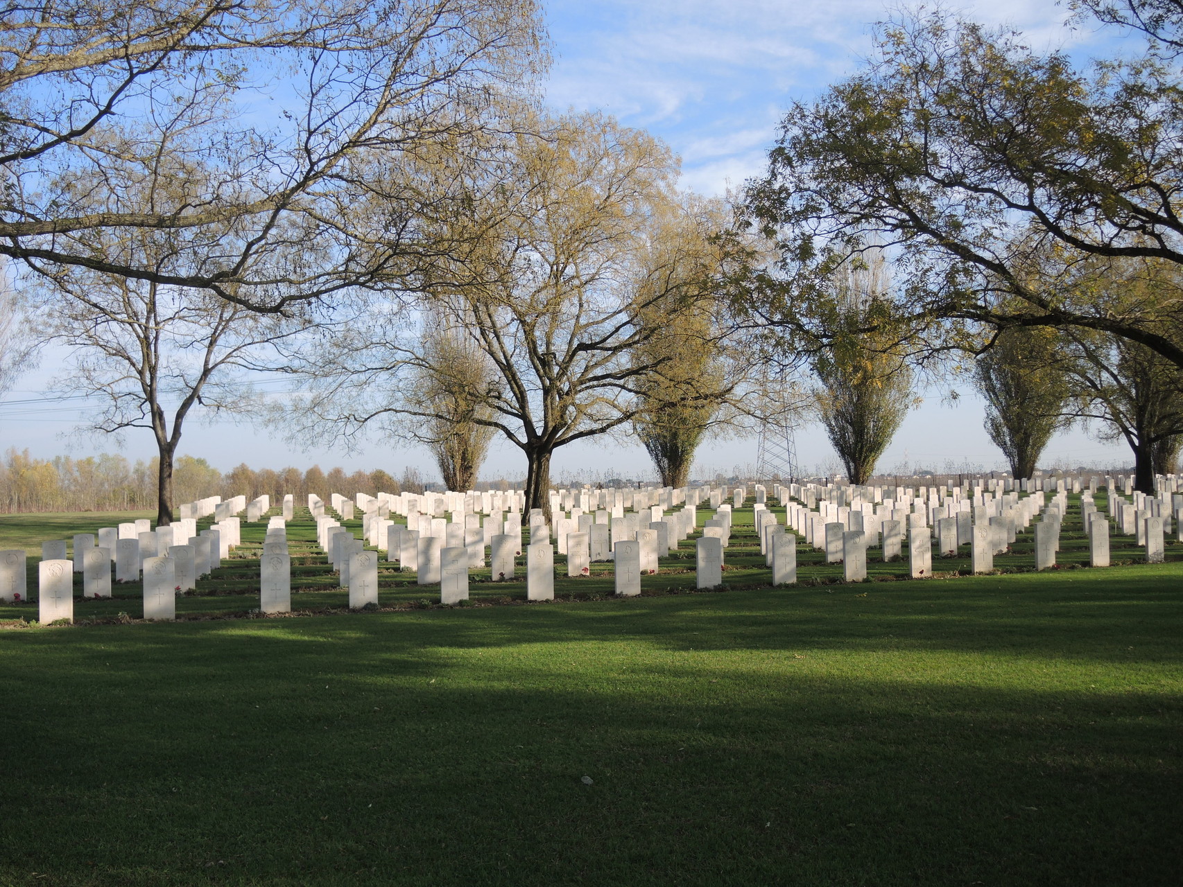 Piangipane, Cimitero del Commonwealth e della Brigata Ebraica;