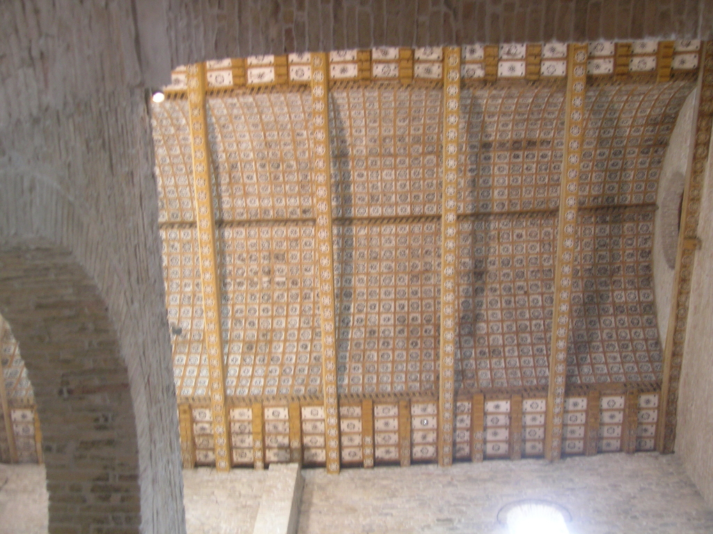 Il soffitto a cassettoni della Basilica di Aquileia