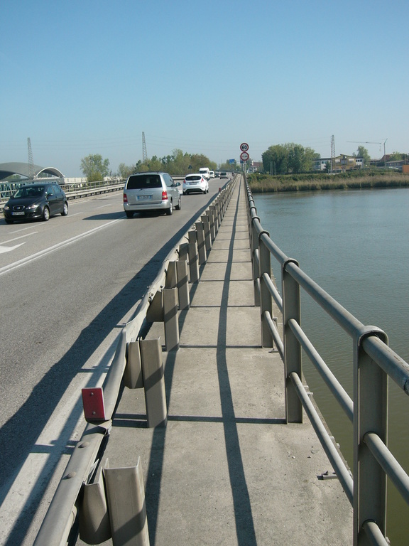 Ponte della Romea sul Brenta a Brondolo