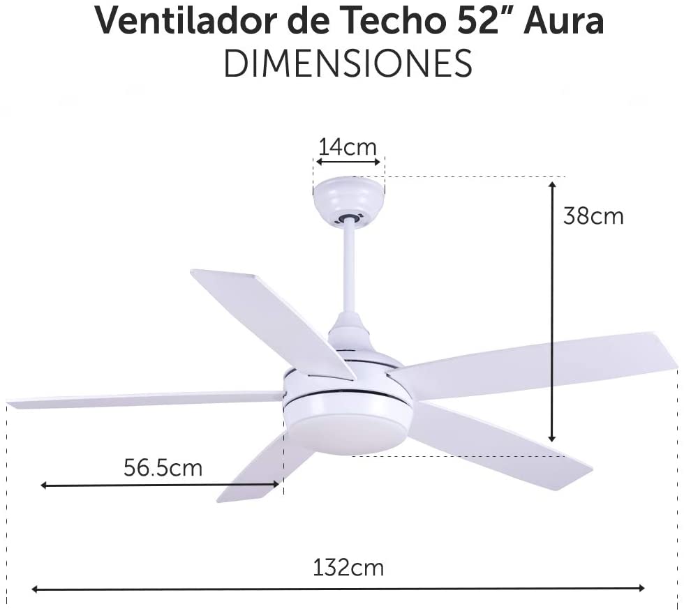 VENTILADOR AURA DILAE