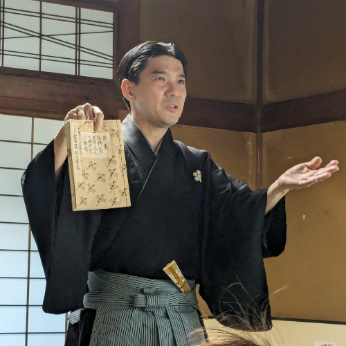 観世流シテ方 武田友志さん