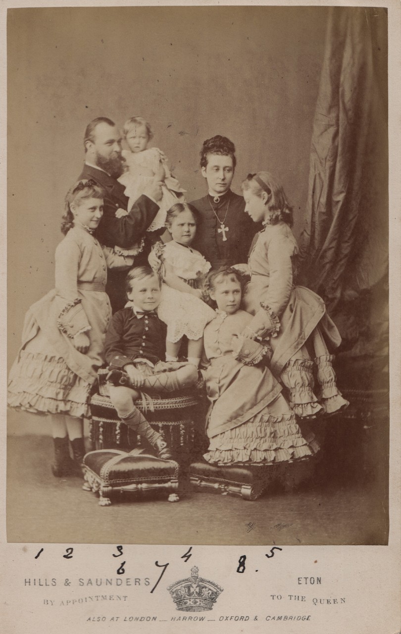 Princess Alice with family July 1875