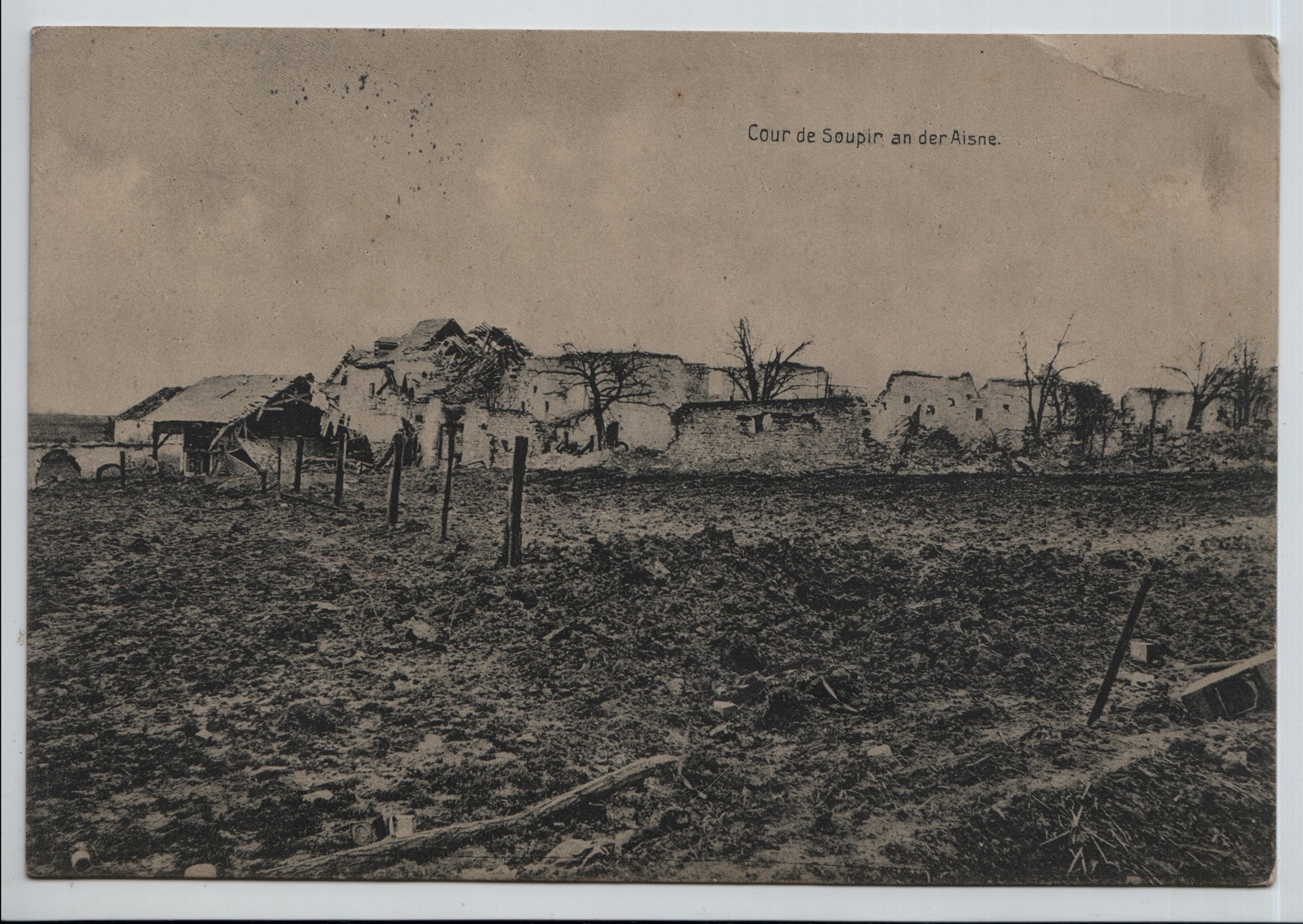 11. Soupir churchyard on the river Aisne