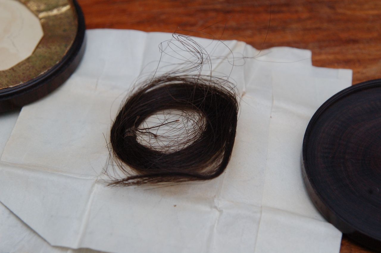 Lock of Anne's hair