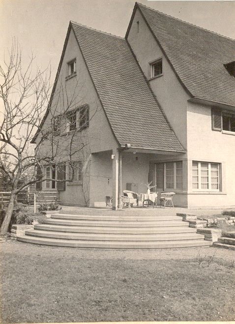 The Darmstadt house in the 1930s