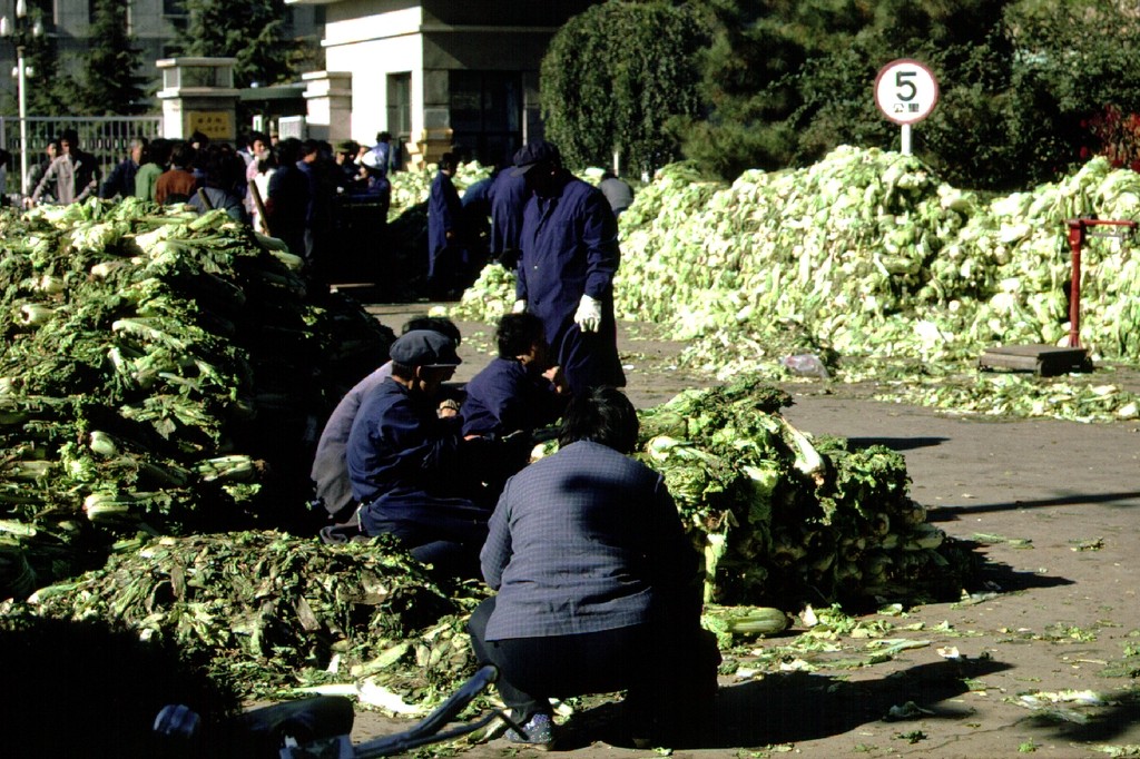 Beijing cabbage market