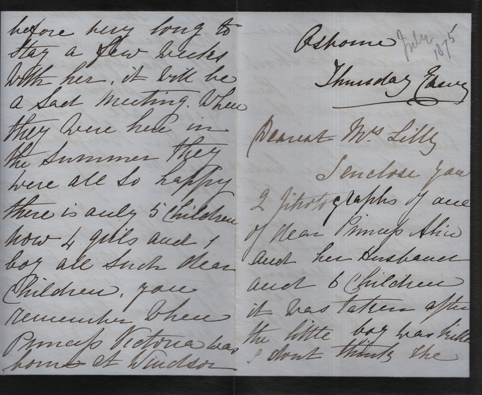 1875 Annie MacDonald to MDL