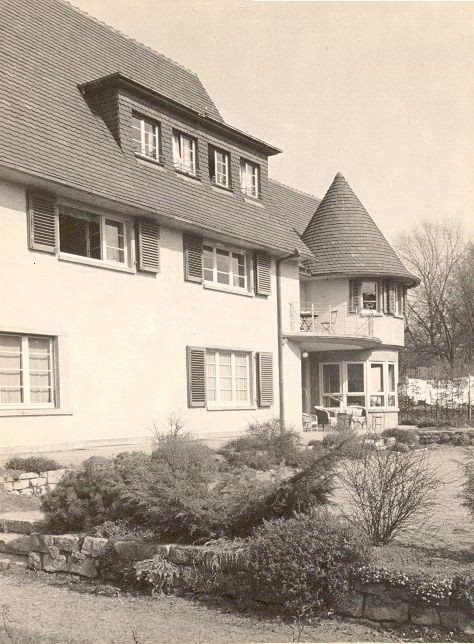 The Darmstadt house in the 1930s