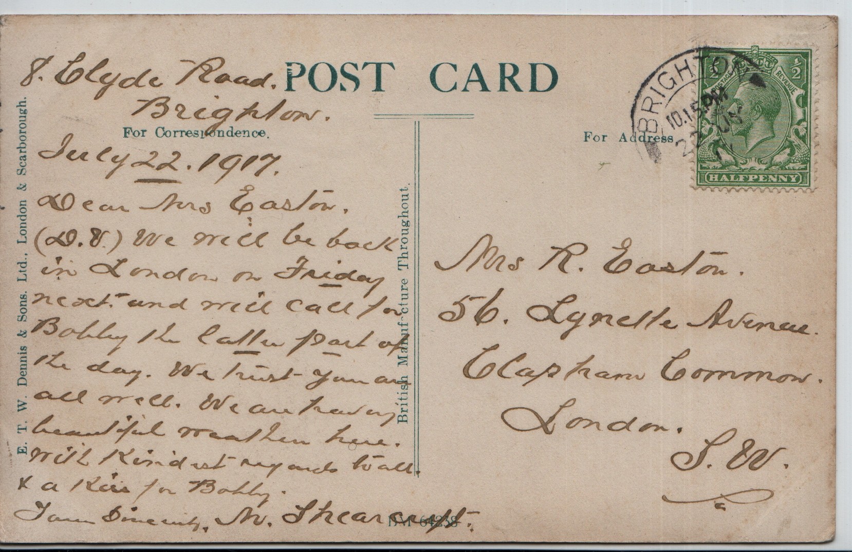 British Postcards 3 holbrook