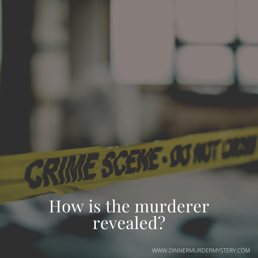 How is the murderer revealed?
