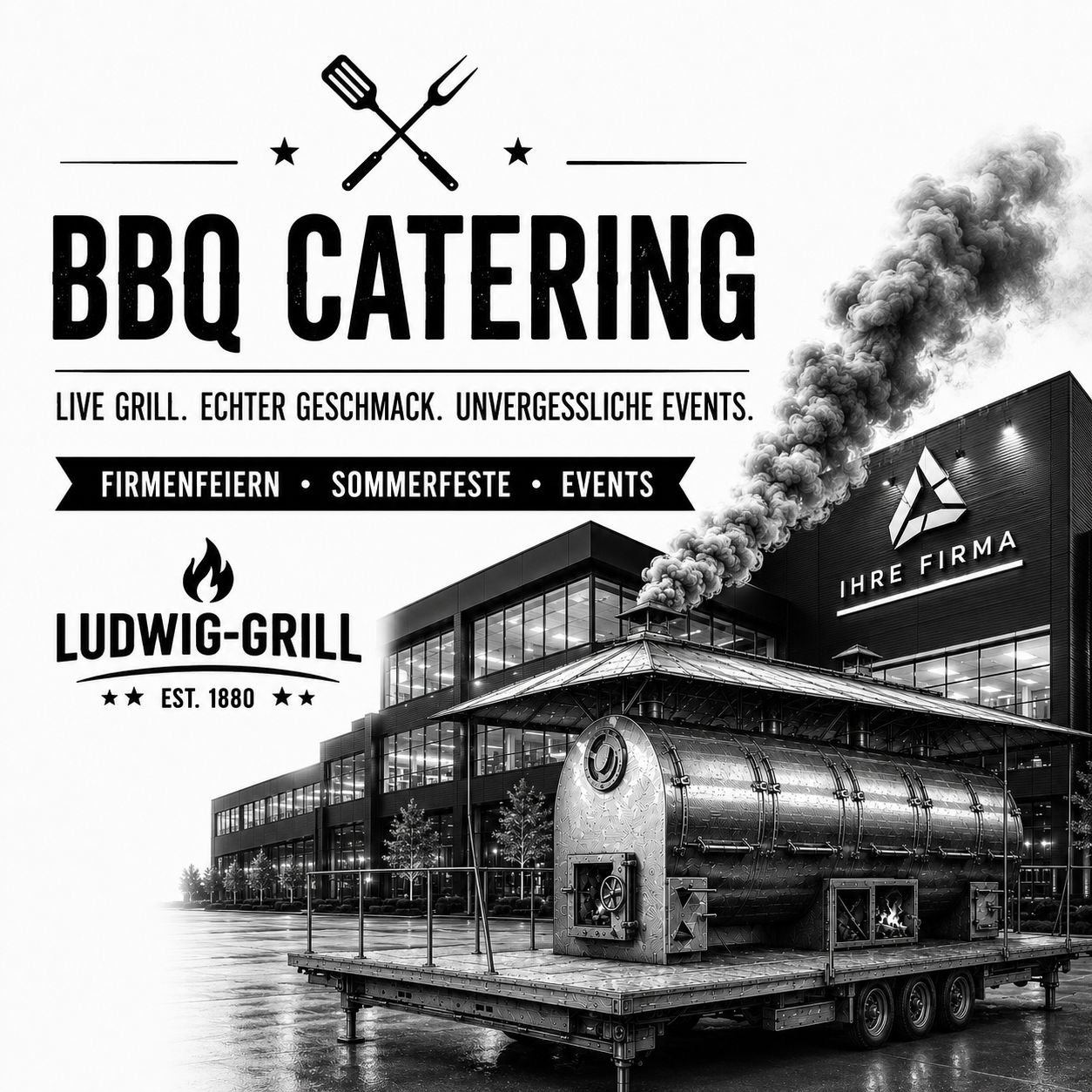 Catering für Firmenfeiern – Warum Live Grill & BBQ Catering das perfekte Event-Erlebnis ist