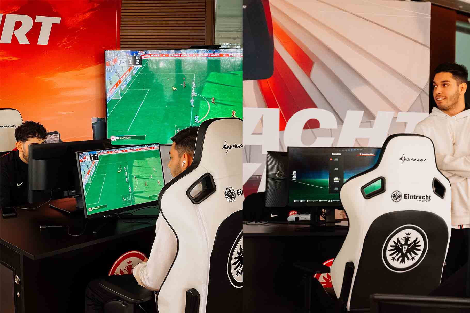 Custom-made eSports gaming cubes for Eintracht Frankfurt