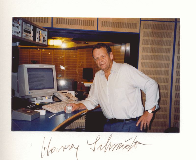 Nr. 101 Harry Schmidt,Hörfunk Nachrichtensprecher