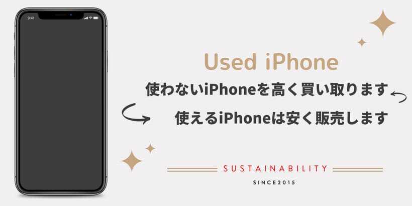中古iPhoneの紹介