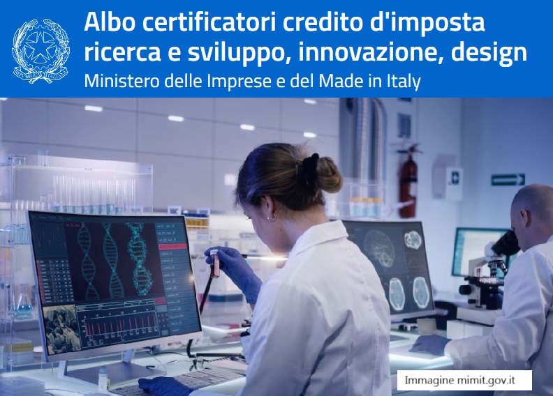 R&S e Innovazione tecnologica. Studio Taddei ha ottenuto l'iscrizione all'albo dei certificatori del MIMIT