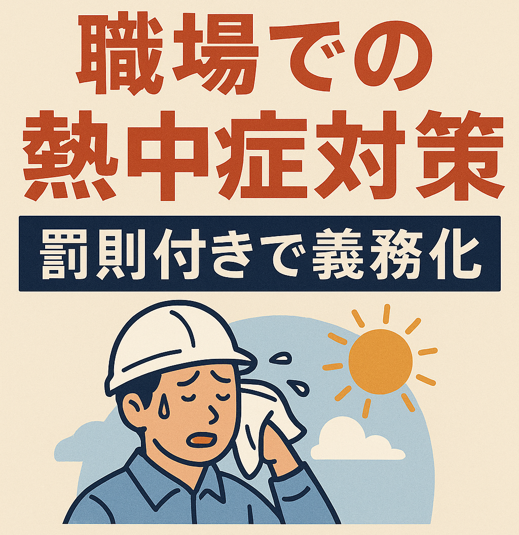 【2025年6月1日施行】沖縄の企業必見！熱中症対策が罰則付きで義務化 - 厳しい指導実態と最新対応策