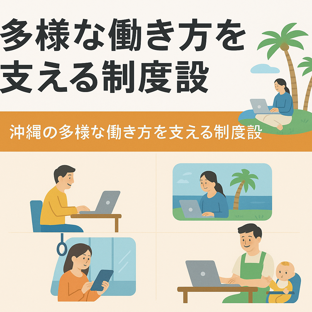 沖縄の多様な働き方を支える制度設計 ～中小企業経営者・人事担当者必見の新トレンド～