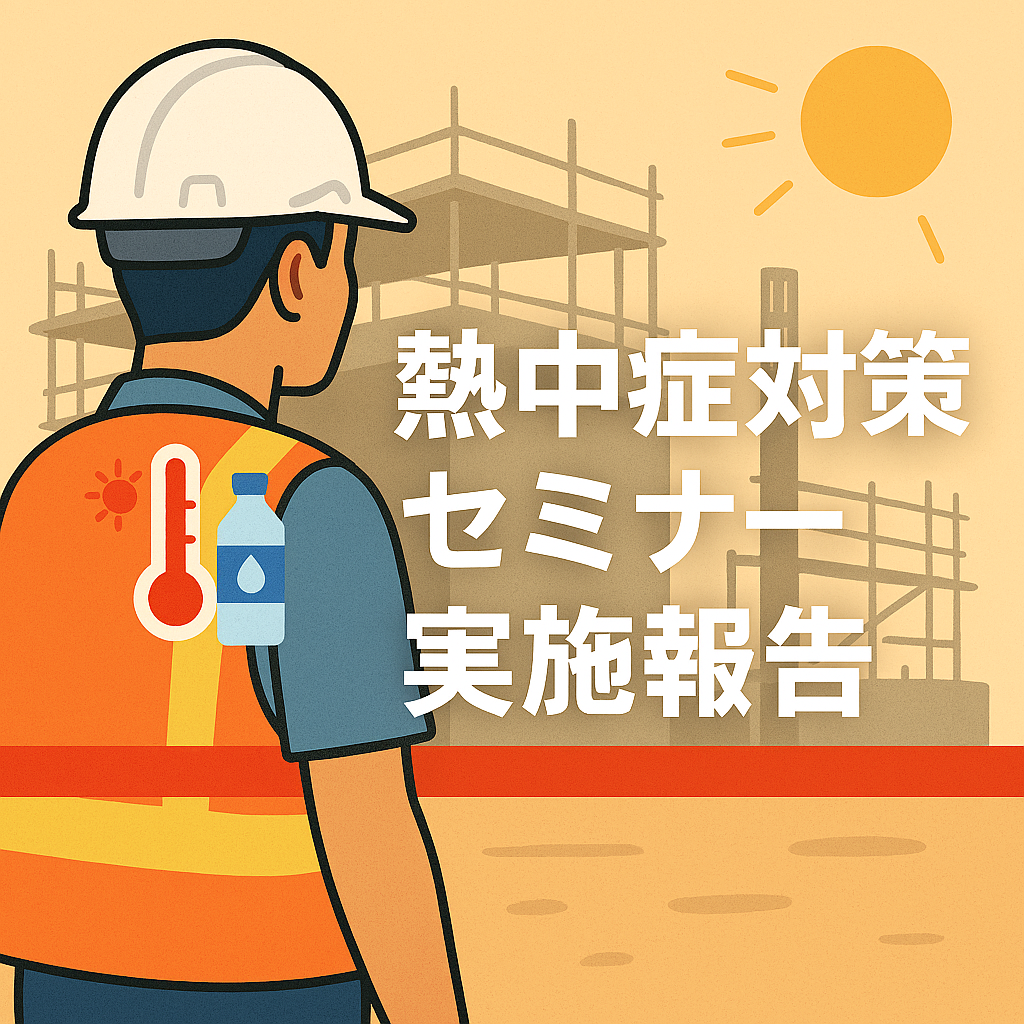 【セミナー実施レポート】建設業における熱中症対策セミナーを開催