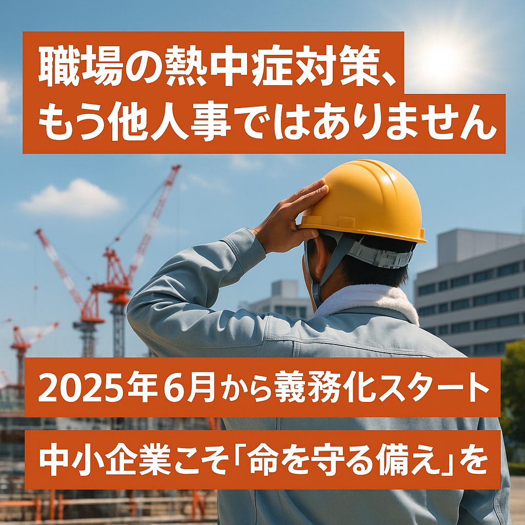 油断禁物！沖縄でも増えている職場の熱中症労災